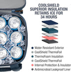 CleverMade Collapsible Insulated Cooler Bag – Leakproof Soft Folding Cooler - Image 7
