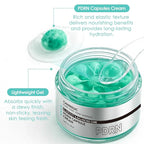 PDRN Capsule Cream Face Moisturizer with 100,000 ppm PDRN & Collagen, Lightweight Gel Hydrator for Skin Repair, Elasticity & Long-Lasting Moisture, 1.69 oz