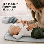 KeaBabies Portable Diaper Changing Pad, Easy Wipe Clean - Image 9
