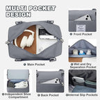 Travel Duffel Bag, Sports Tote Gym Bag, Shoulder Weekender Overnight Bag - Image 5