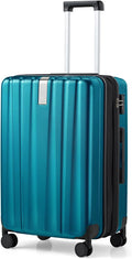 Hanke 24 Inch Expandable Checked Luggage Lightweight PC Hard Case Luggage by Hanke
