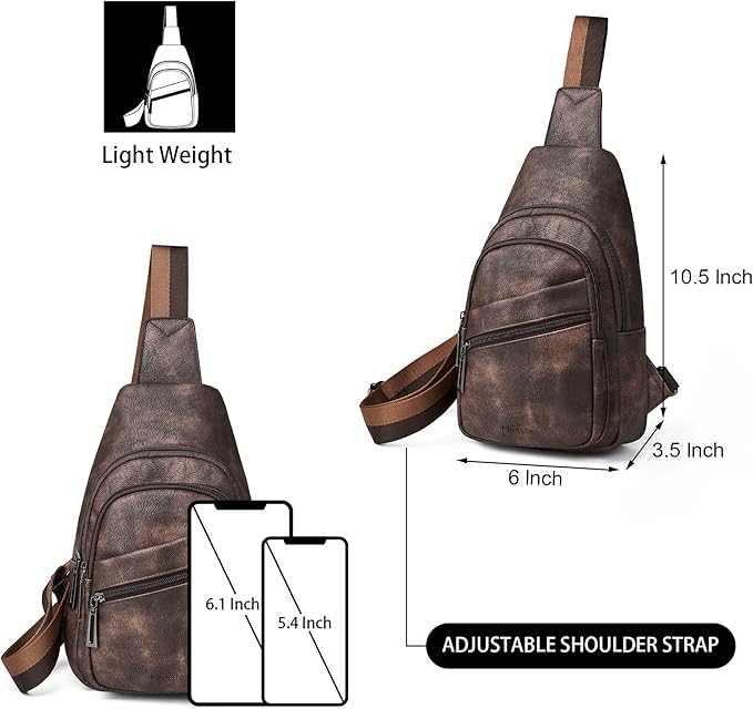 Sling Bag Crossbody Bags for Women Small Cross Body Bag Fanny Packs Chest Sling - Image 3