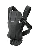 BabyBjörn Baby Carrier Mini, Charcoal Gray, 3D Jersey | Infant Carrier by BabyBj%C3%B6rn
