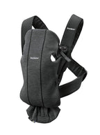 BabyBjörn Baby Carrier Mini, Charcoal Gray, 3D Jersey | Infant Carrier by BabyBj%C3%B6rn