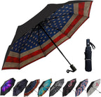 LLanxiry Compact Travel Umbrella, Mini Windproof Umbrellas by LLanxiry