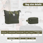Merax Softside Luggage Set Softshell Lightweight 3 Piece Spinner Suitcase - Image 3