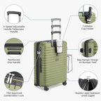 Kono 24 Inch Expandable Luggage Suitcase - Image 5