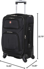 SwissGear Sion Softside Expandable Luggage, Carry-On 21-Inch - Image 11