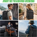 Travel Backpack for Men & Women - 40L Expandable Carry-On Backpack - Image 8