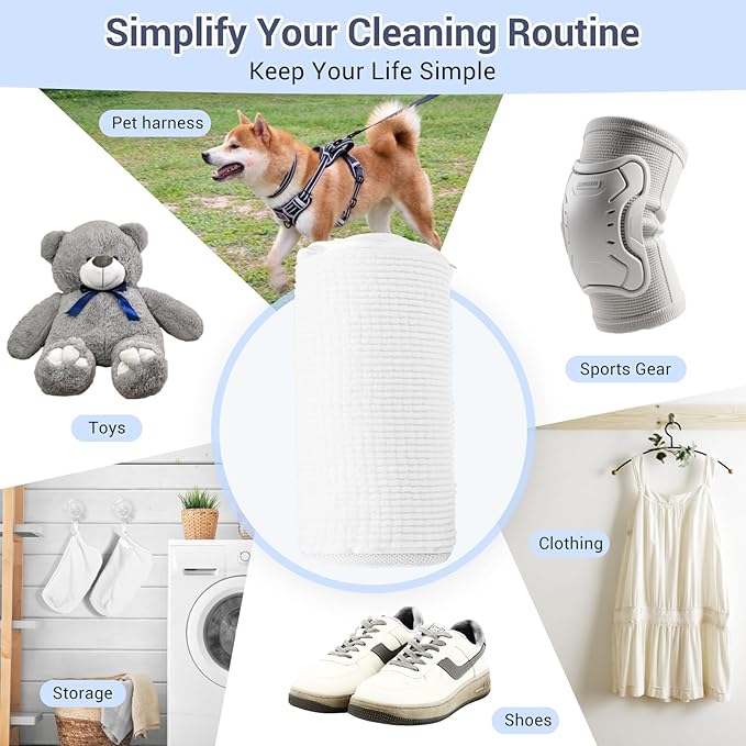 Shoe Washing Machine Bag with 2 Pockets - Image 7