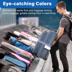2 Pack Luggage Straps for Suitcases, Adjustable Travel Belt - Image 5