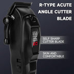 Hair Clippers for Men Professional Hair Trimmer Cordless Rechargeable Powerful Beard Trimmer Hair Cutting Grooming Tool