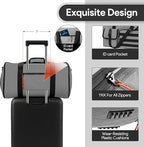 Garment Duffle Bags for Travel, HOMQUIET Convertible Garment Duffel Bag - Image 5