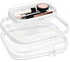 3PCS Zippered Transparent Cases by Unknown