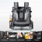 Beach Cooler Backpack for Men 36cans Insulated Backpack Cooler Lunch Bag for - Image 5