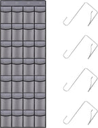 28 Mesh Pockets Hanging Shoe Organizer, Over the Door Shoe Organizer，Closet by Unknown