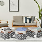 GhvyenntteS Large Fabric Storage Bins - Image 7