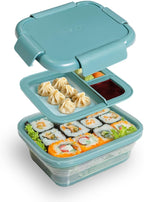 STOJO Collapsible Bento Box, Leak-Proof, Microwave & Dishwasher Safe, Premium - Image 8