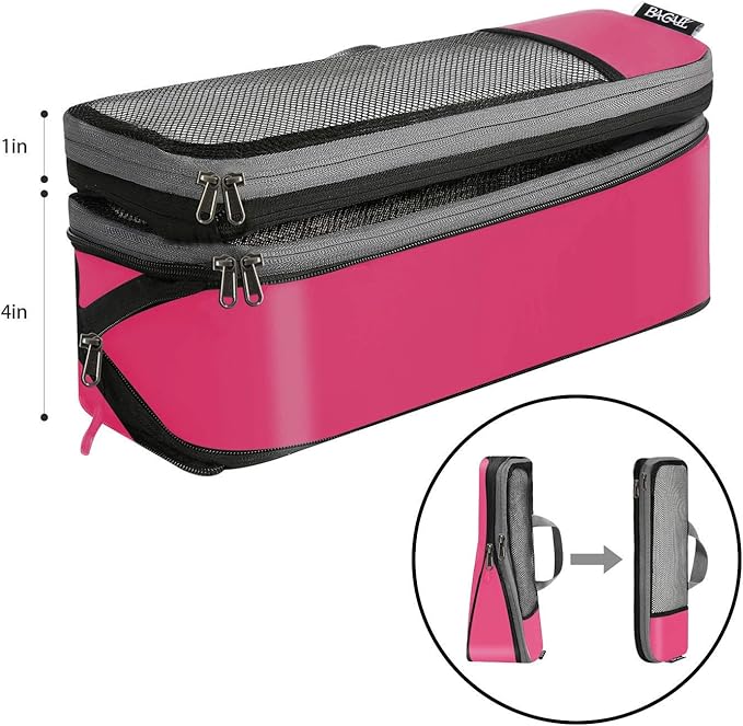 BAGAIL 4 Set/6 Set/8 Set Compression Packing Cubes Travel Accessories - Image 5