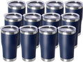 DOMICARE 20oz Tumbler with Lid Stainless Steel Tumblers Bulk, Double Wall by VisittheDOMICARE