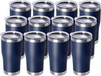 DOMICARE 20oz Tumbler with Lid Stainless Steel Tumblers Bulk, Double Wall by VisittheDOMICARE