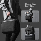 ALPAKA Elements Tech Brief Pro 12L -3-in-1 Recycled Fabric Laptop Briefcase - Image 6