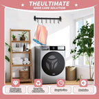 Upgrade Strong Clean Siliconic Shoe Washing Machine Bag 2 Pcs, XXXL Honeycomb - Image 5