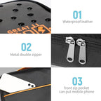 Electronics Travel Organizer, Large Double Layer Portable Waterproof Travel - Image 5