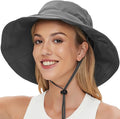 Sun Hats for Women Men UV Protection Wide Brim Bucket Hat by vidsel