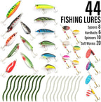 Dr.Fish Fishing Rod and Reel Combos 125-Pieces Telescopic Spinning Pole Reel - Image 2