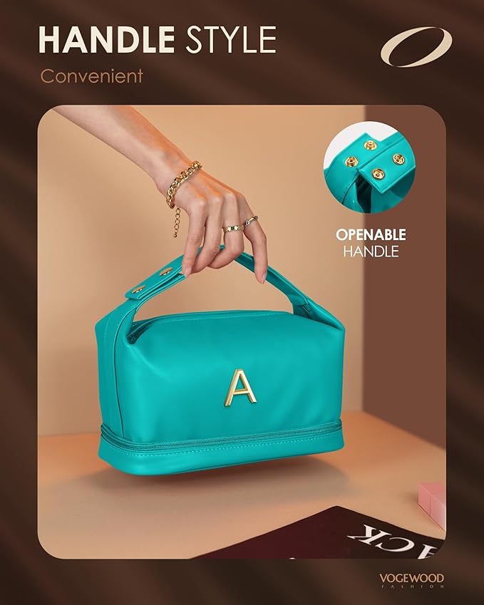 Engagement Gifts for Women, Personalized Makeup Bag - Image 6