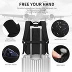 Black Backpack for Men Women, Backpack for School, School Backpacks for Boys - Image 5