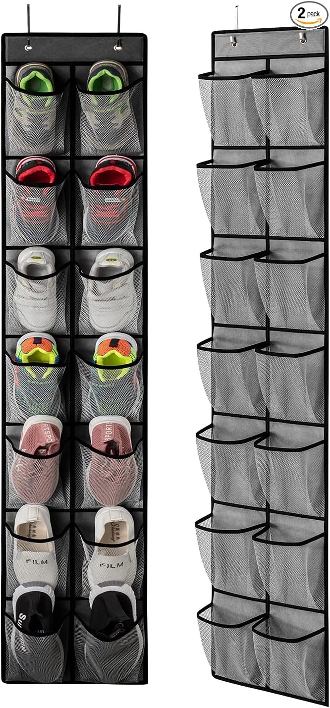 KEEPJOY Over the Door Shoe Organizer, Hanging Shoe Organizer by KEEPJOY