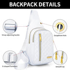 Small Sling Bag For Women Men Casual Crossbody Sling Backpack - Image 5