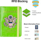 Passport Holder for Travel Passport Cover for Men Passport Wallet Case - Image 2