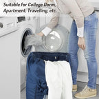 Laundry Bag Backpack with Detergent Holder and Adjustable Shoulder Straps - Image 7