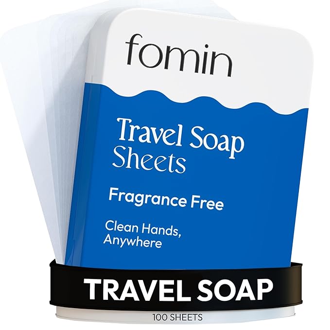 FOMIN - Antibacterial Paper Soap Sheets Tin by FOMIN