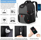 Lunch Bag Backpack, Insulated Cooler Lunch Box Backpack, Extra Large 17inch - Image 6