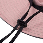 Rosoz Ponytail Sun Bucket Hats for Women UV Protection Foldable Mesh Wide Brim - Image 6