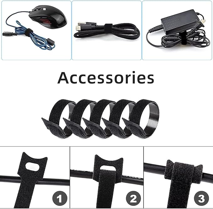 Electronic Organizer Travel Case, Travel Cable Bag, Water Resistant, Double - Image 7
