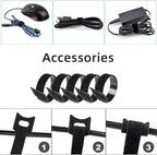 Electronic Organizer Travel Case, Travel Cable Bag, Water Resistant, Double - Image 7