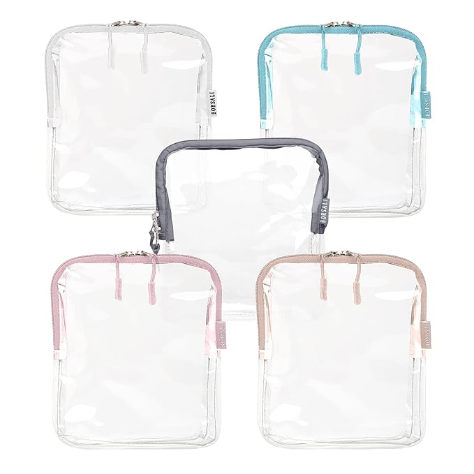 BORSALI TSA-Approved Quart-Sized Bag by Borsali