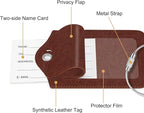 Fintie Luggage Tags, Privacy Cover ID Label - Image 4