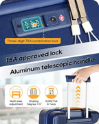 Joyway Carry on Luggage Airline Approved - Image 7