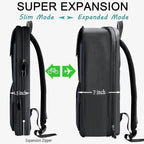 ZINZ Laptop Backpack 15 15.6 16 Inch, Expandable Computer Rucksack - Image 2