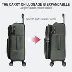 KROSER Softside Expandable Carry On Luggage - Image 5