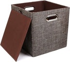 Storage Bins Cube Containers Boxes, Thick and Heavy Duty Fabric Drawers - Image 6