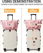 Luggage Straps for Suitcases, Adjustable Travel Belt, Durable Wide Luggage Strap - Image 3