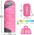 tuphen- Sleeping Bags for Adults Kids Boys Girls Backpacking Hiking Camping - Image 3