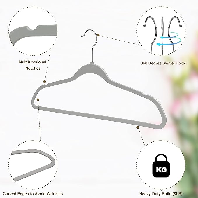 Quality Hangers Clothes Set 50 Pack - Image 5